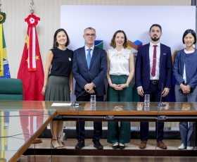 Visita da delegação de Macau à UnB. 14/10/2025 Foto: Beto Monteiro/Ascom UnB